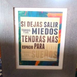 Motivational Picture Frame